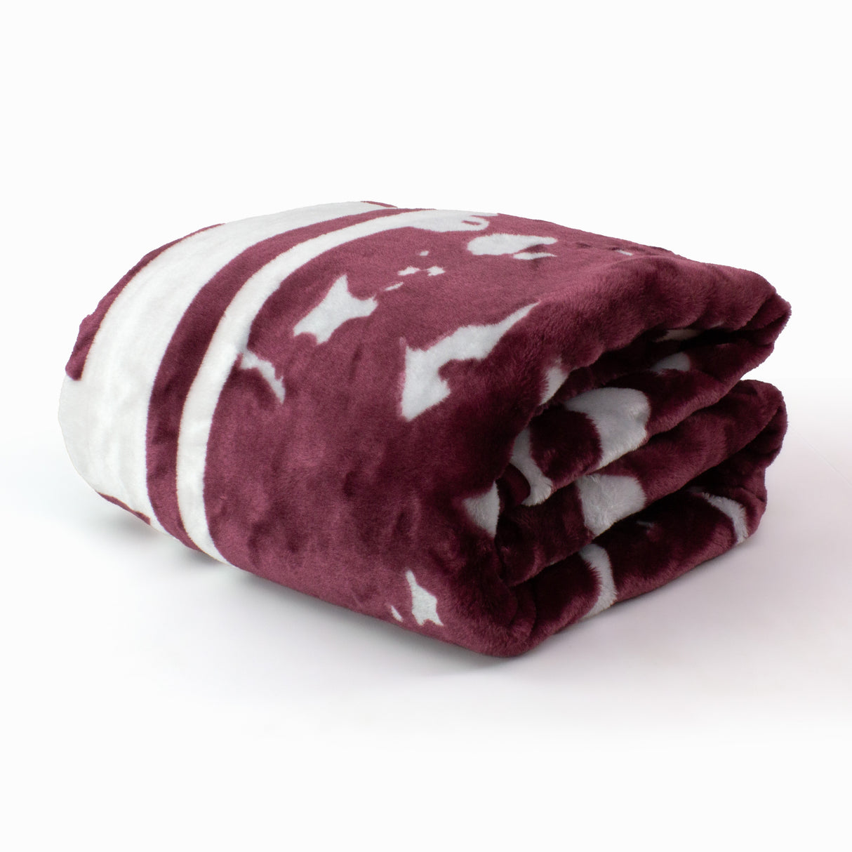 Texas A&M Aggies Plush Throw Blanket, Bedspread, 86" x 63"