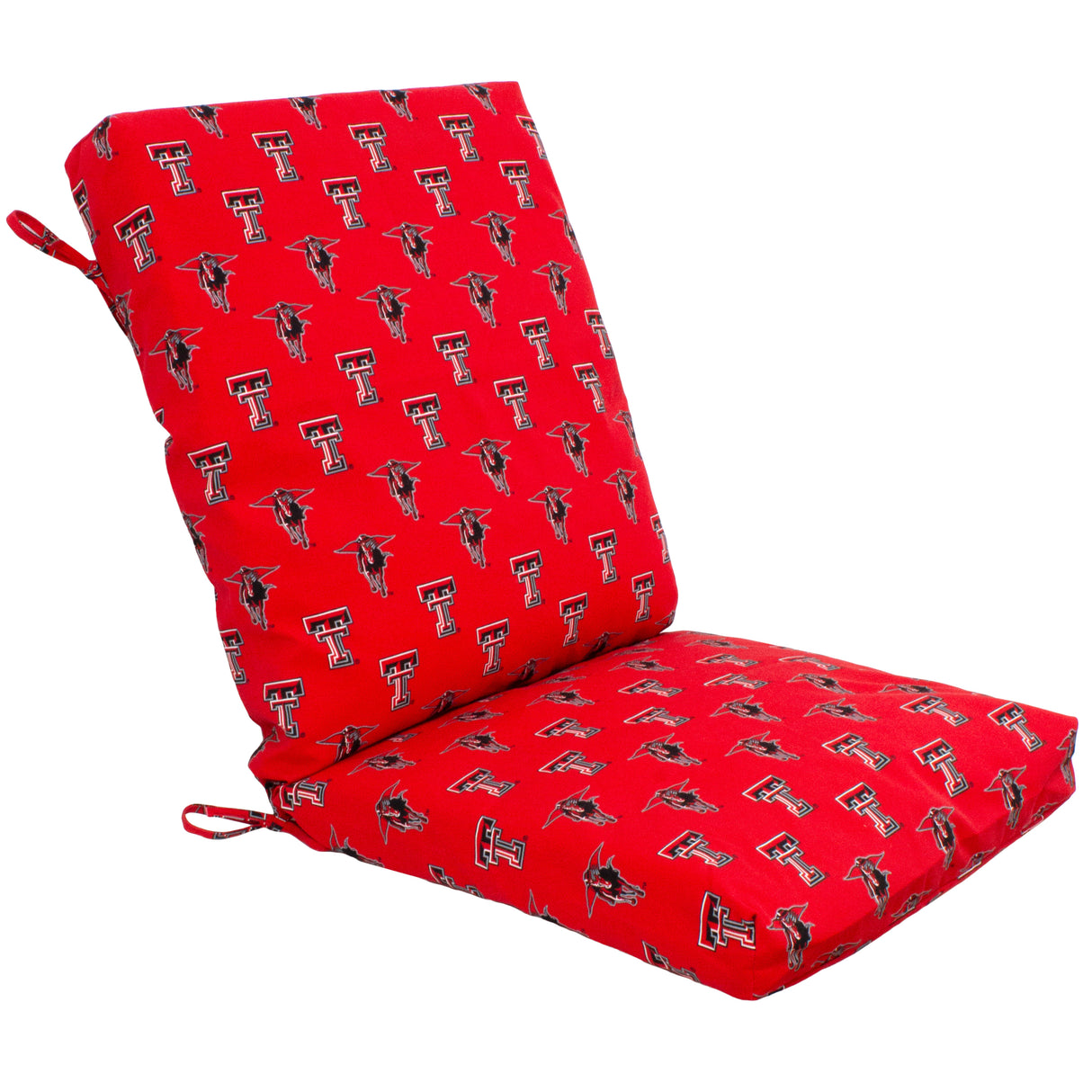 Texas Tech Red Raiders Two Piece Chair Cushion