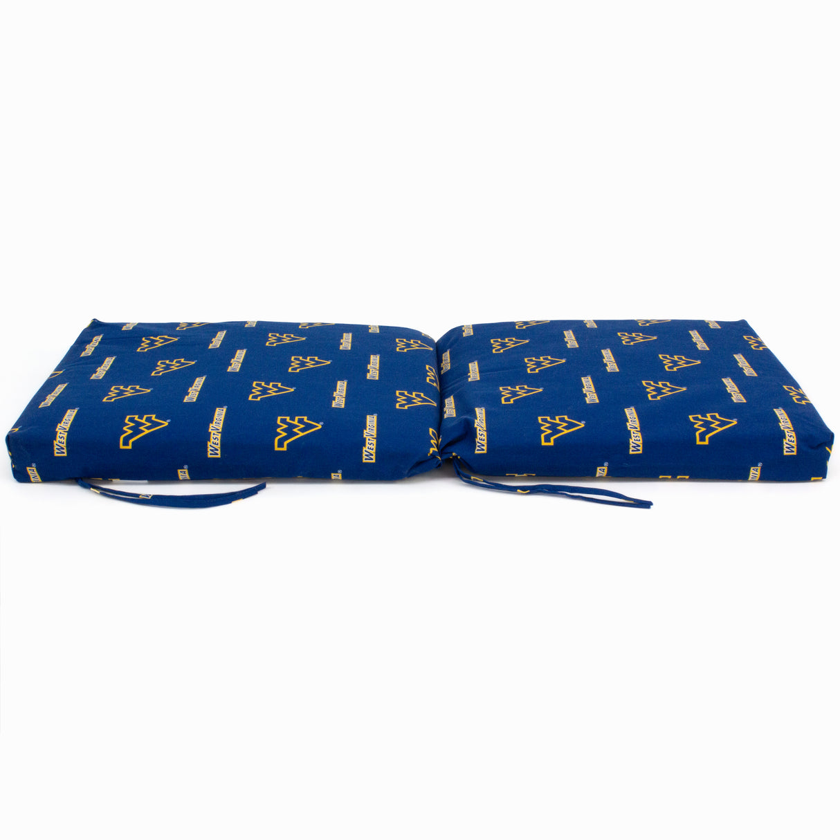 West Virginia Mountaineers Two Piece Chair Cushion