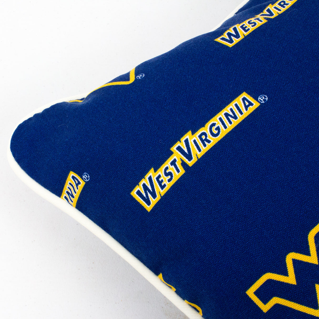 West Virginia Mountaineers Outdoor Decorative Pillow