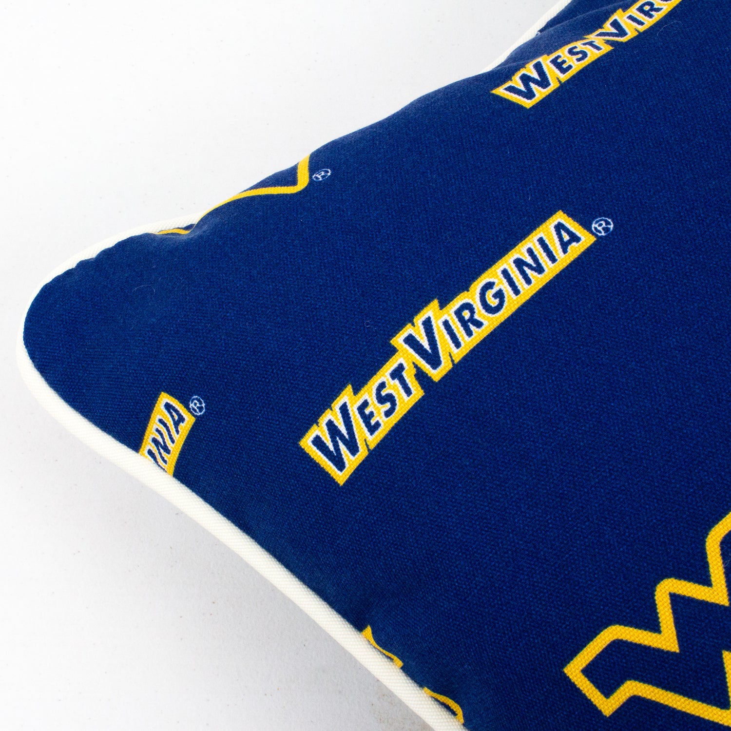 West Virginia Mountaineers Outdoor Decorative Pillow