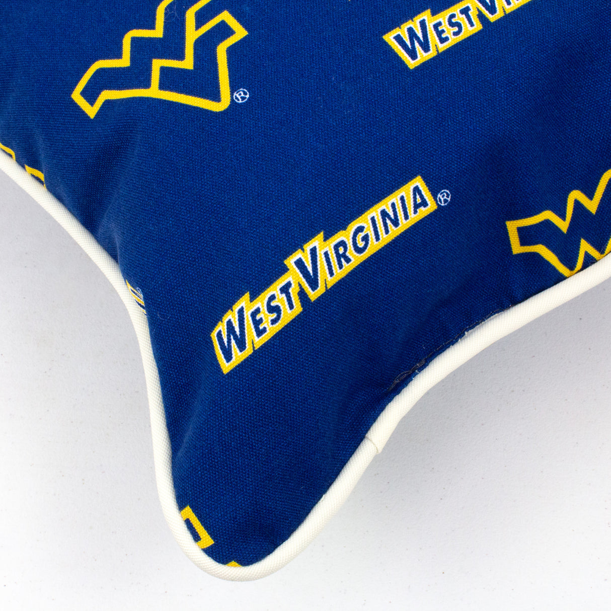 West Virginia Mountaineers Outdoor Decorative Pillow