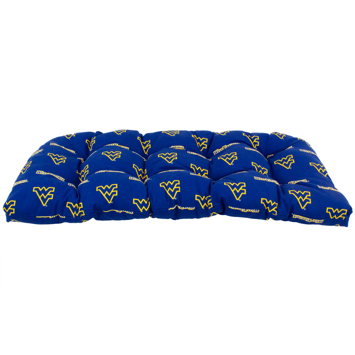West Virginia Mountaineers Settee Cushion
