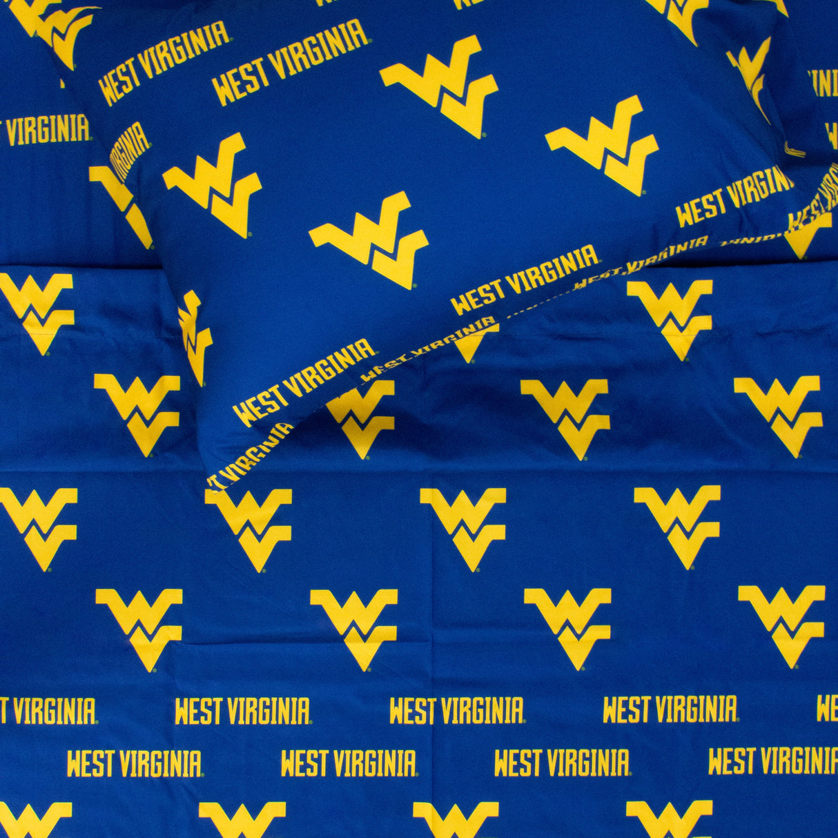 West Virginia Mountaineers Sheet Set