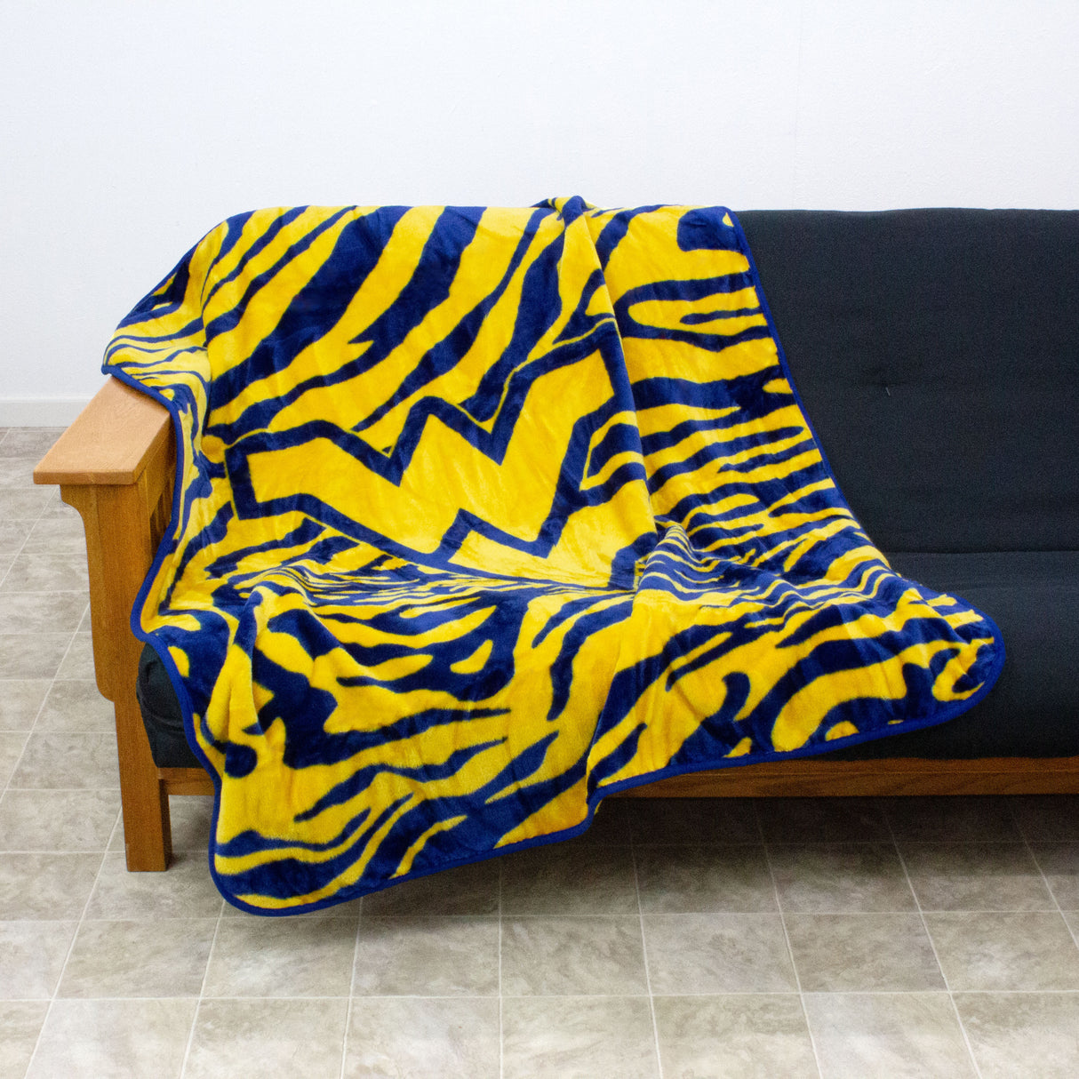 West Virginia Mountaineers Soft and Warm Throw Blanket, 50" x 60"