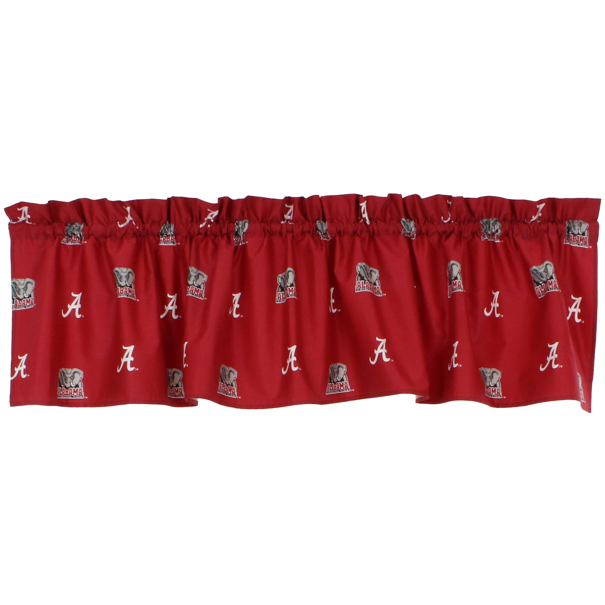 Alabama Crimson Tide Curtain Valance