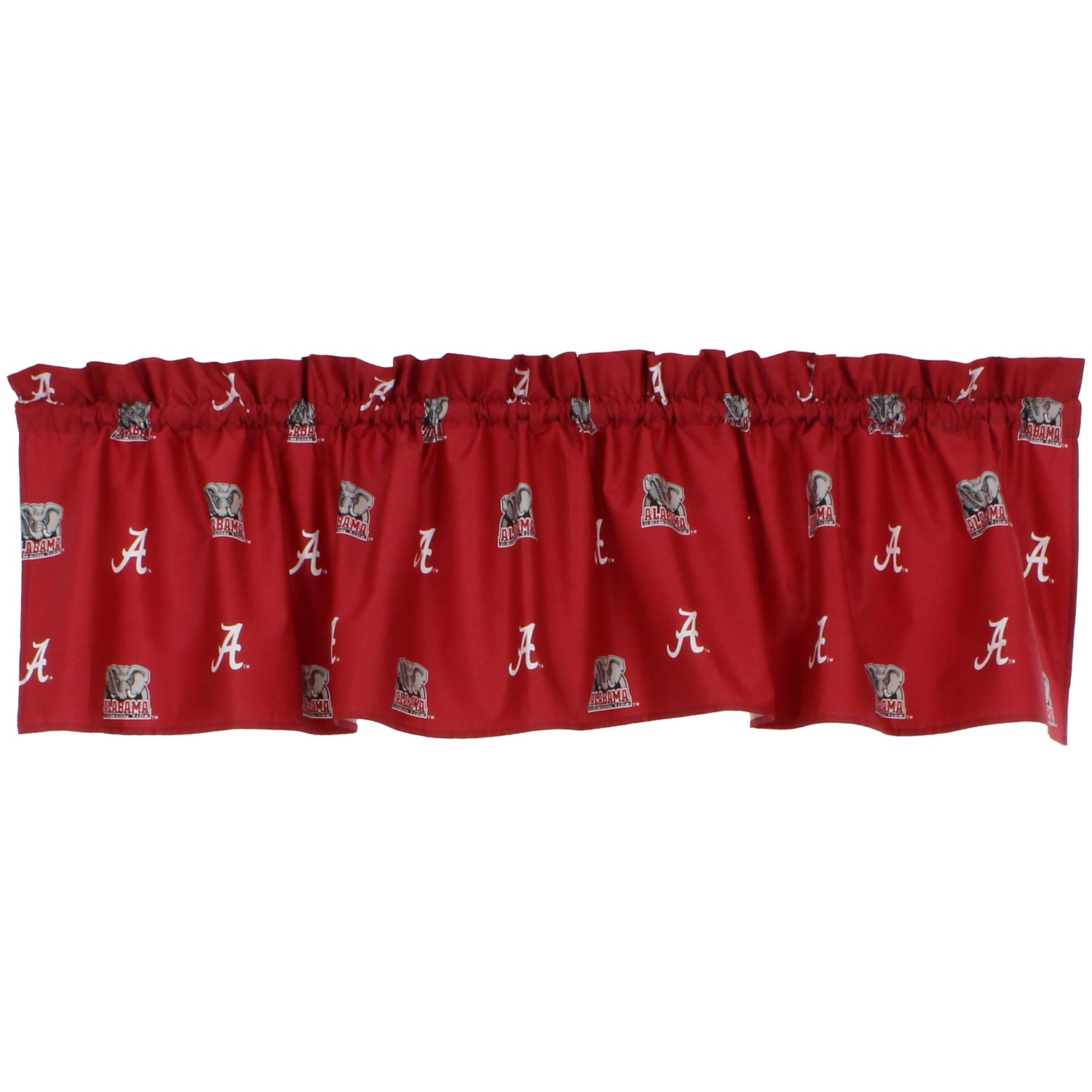 Alabama Crimson Tide Curtain Valance