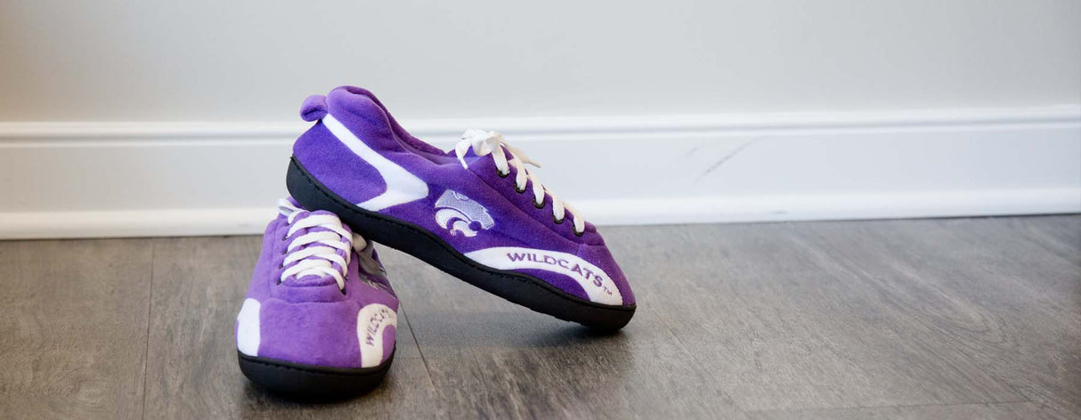 Kansas State Wildcats All Around Rubber Soled Slippers