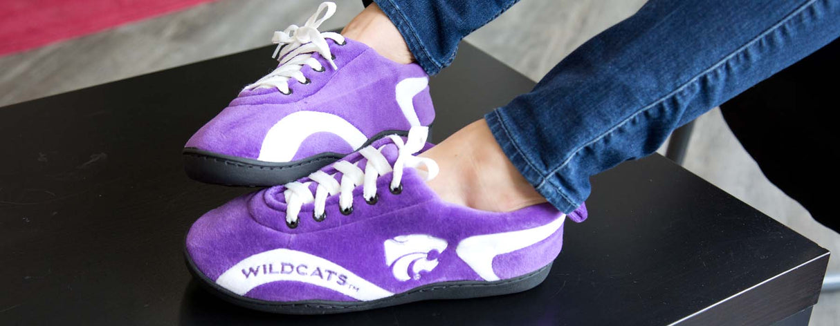 Kansas State Wildcats All Around Rubber Soled Slippers