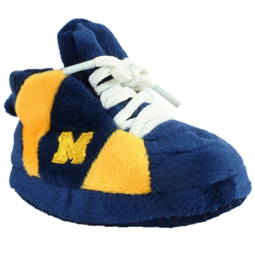 Michigan Wolverines Baby Slippers