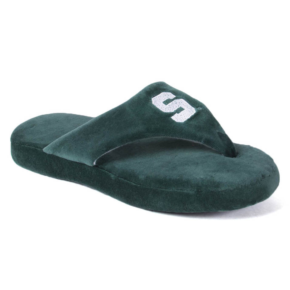 Michigan State Spartans Comfy Feet Flip Flop Slippers