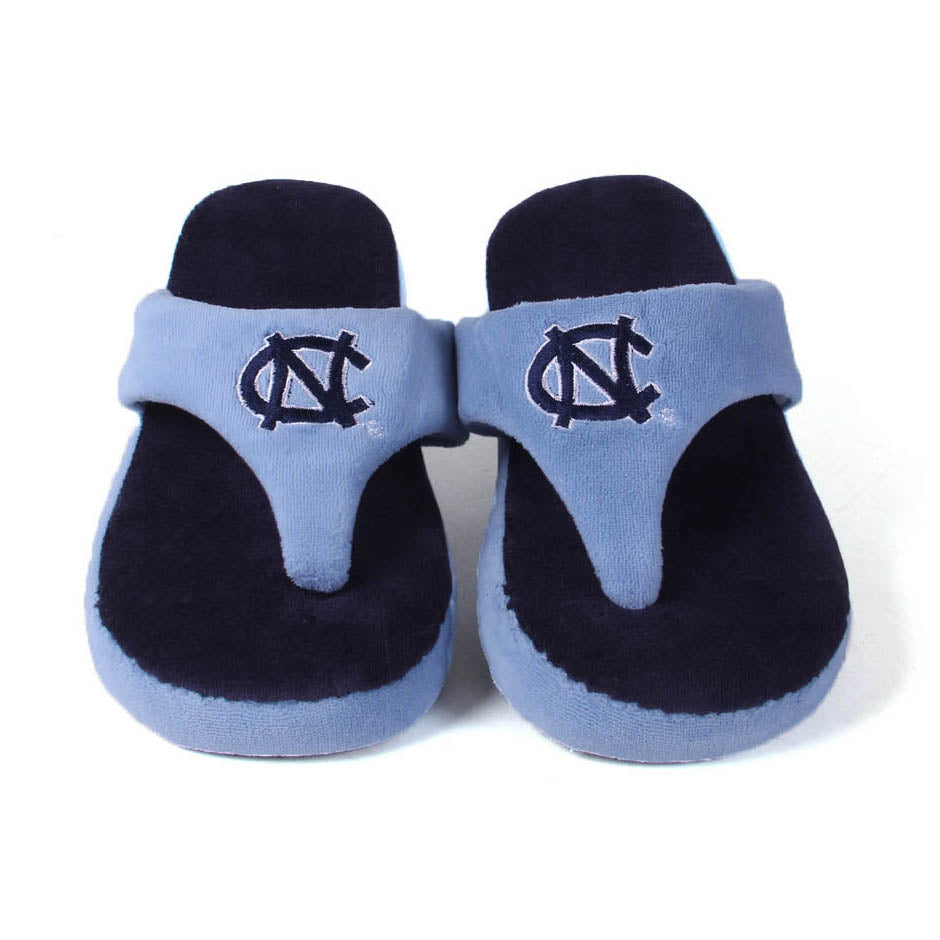 North Carolina Tar Heels Comfy Feet Flip Flop Slippers