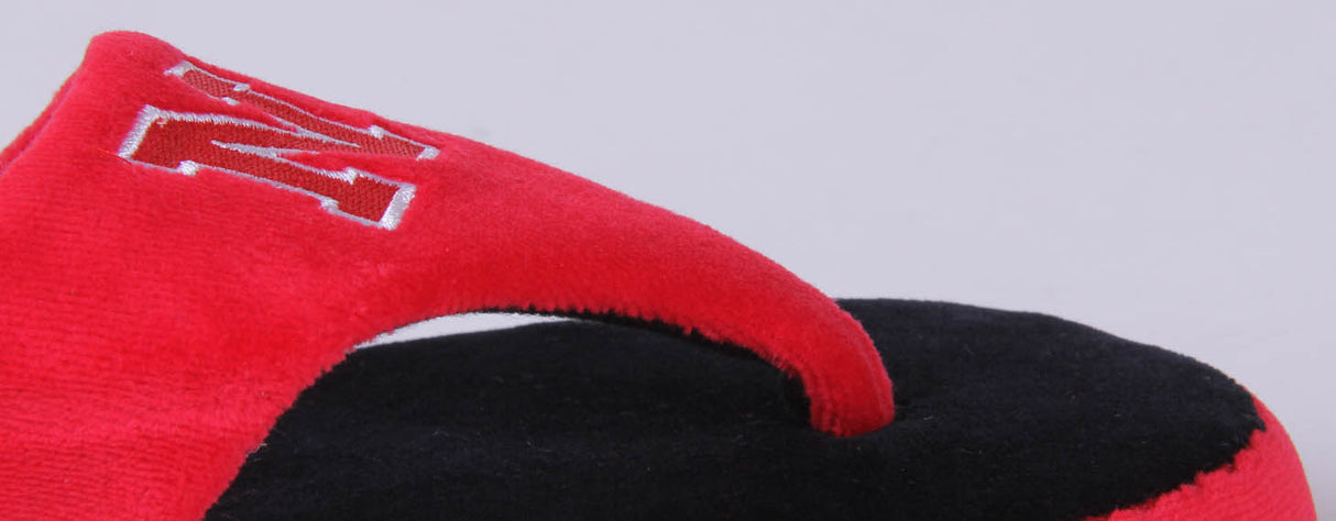 Nebraska Cornhuskers Comfy Feet Flip Flop Slippers