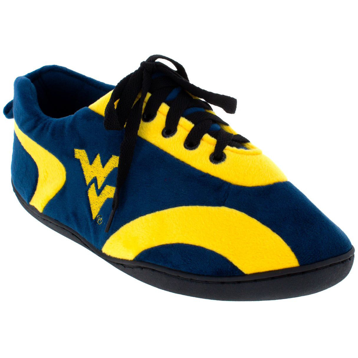 West Virginia Mountaineers All Around Rubber Soled Slippers