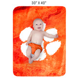 Clemson Tigers Sublimated Soft Throw Blanket