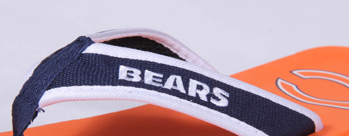 Chicago Bears FOCO Contour Flip Flops Sandals