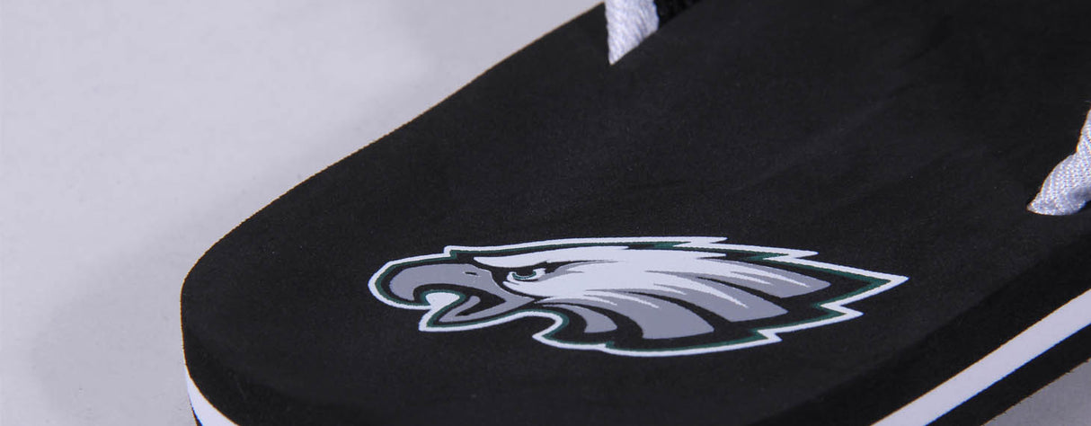Philadelphia Eagles FOCO Contour Flip Flops Sandals