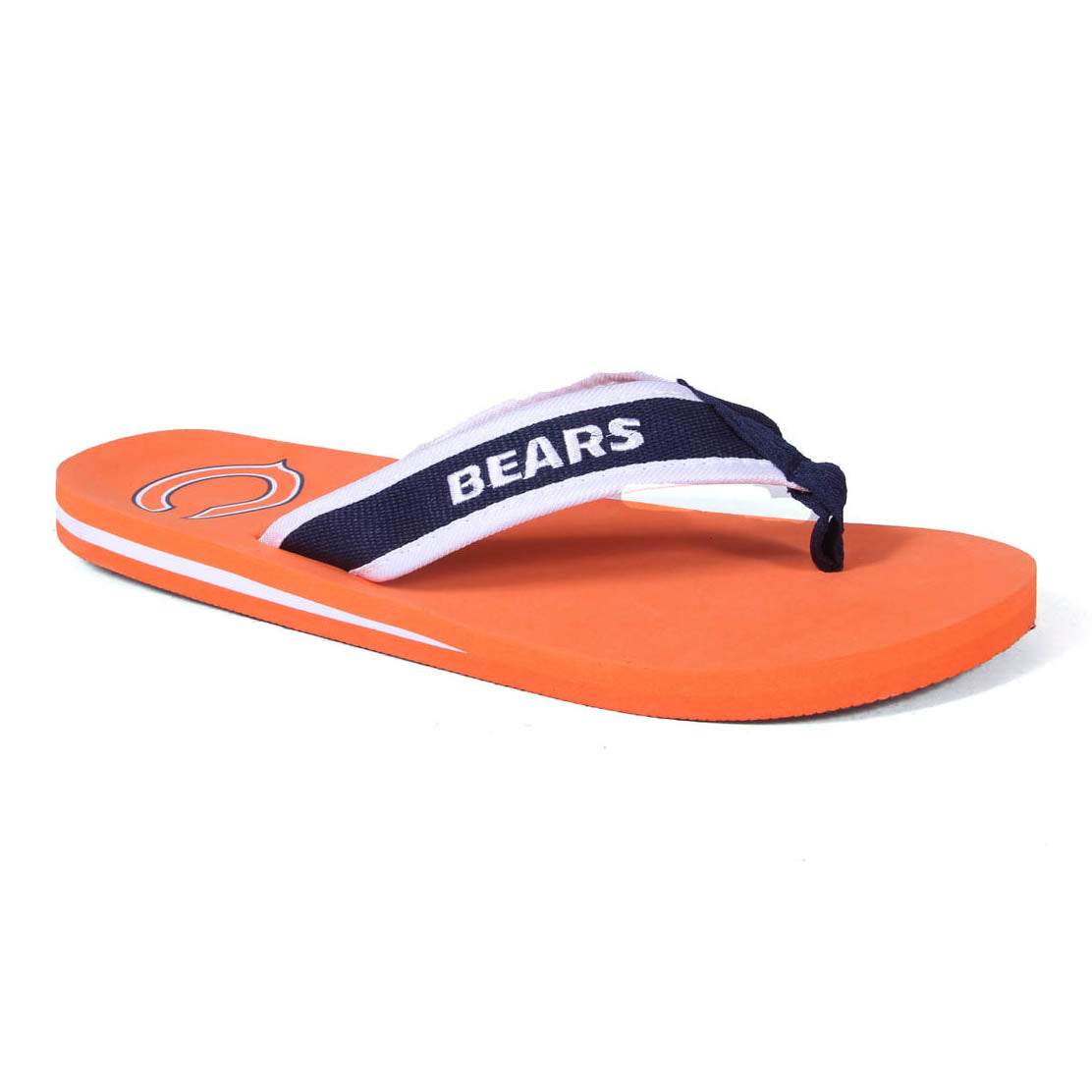 Chicago Bears FOCO Contour Flip Flops Sandals
