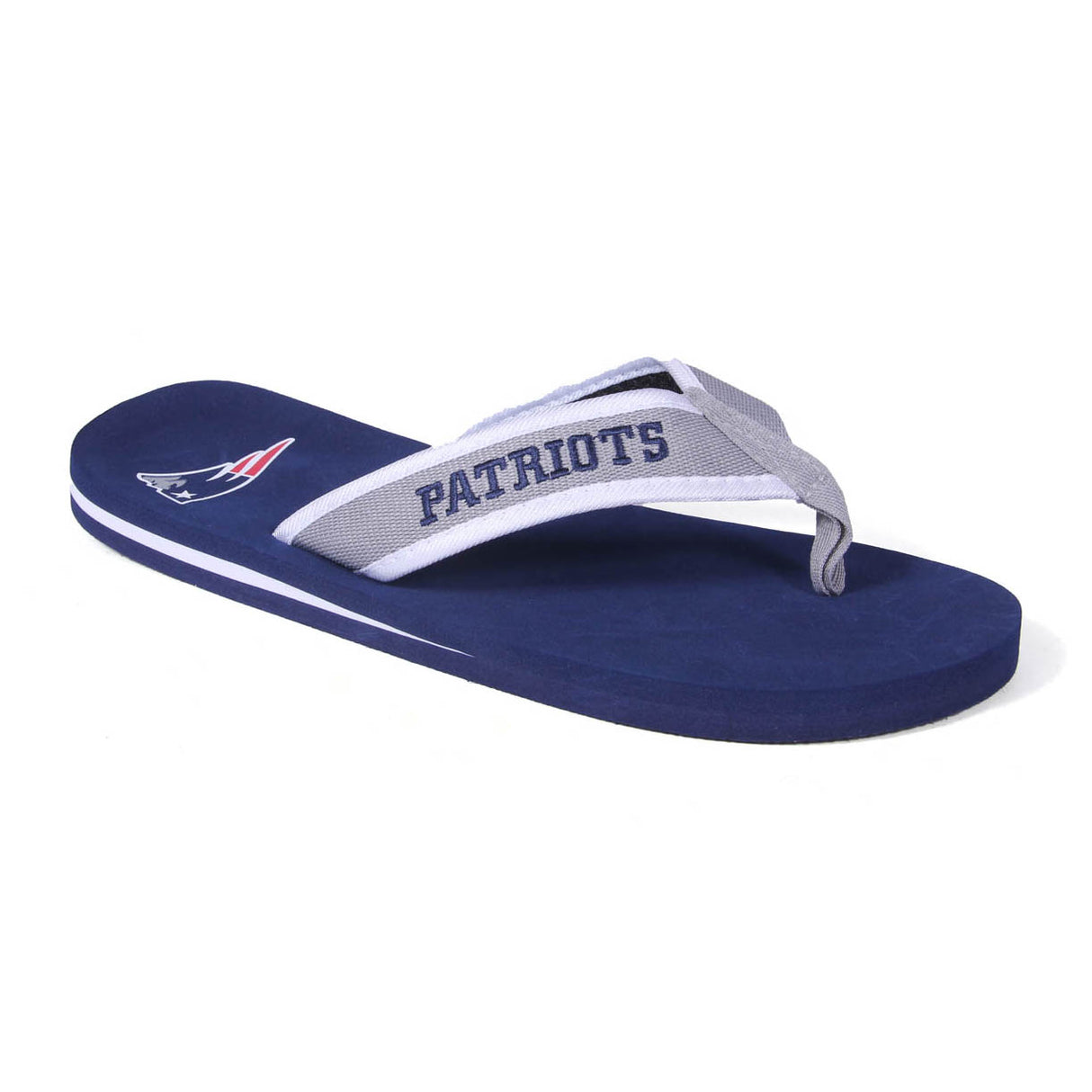 New England Patriots FOCO Contour Flip Flops Sandals