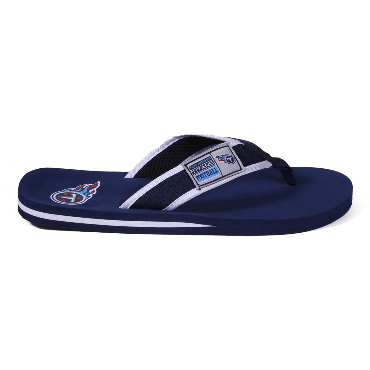 Tennessee Titans FOCO Contour Flip Flops Sandals