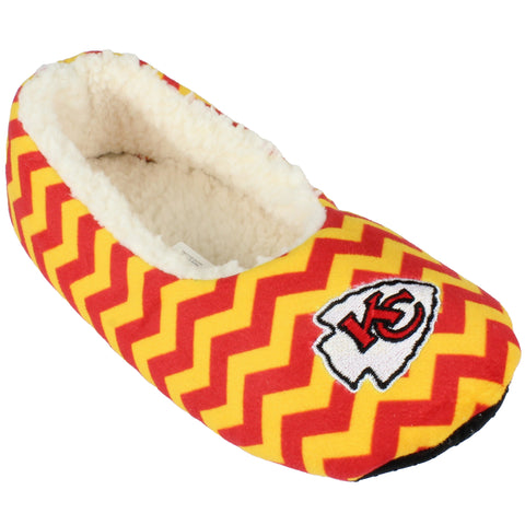 Kansas City Chiefs Cute Soft and Comfy Slip On Slipper
