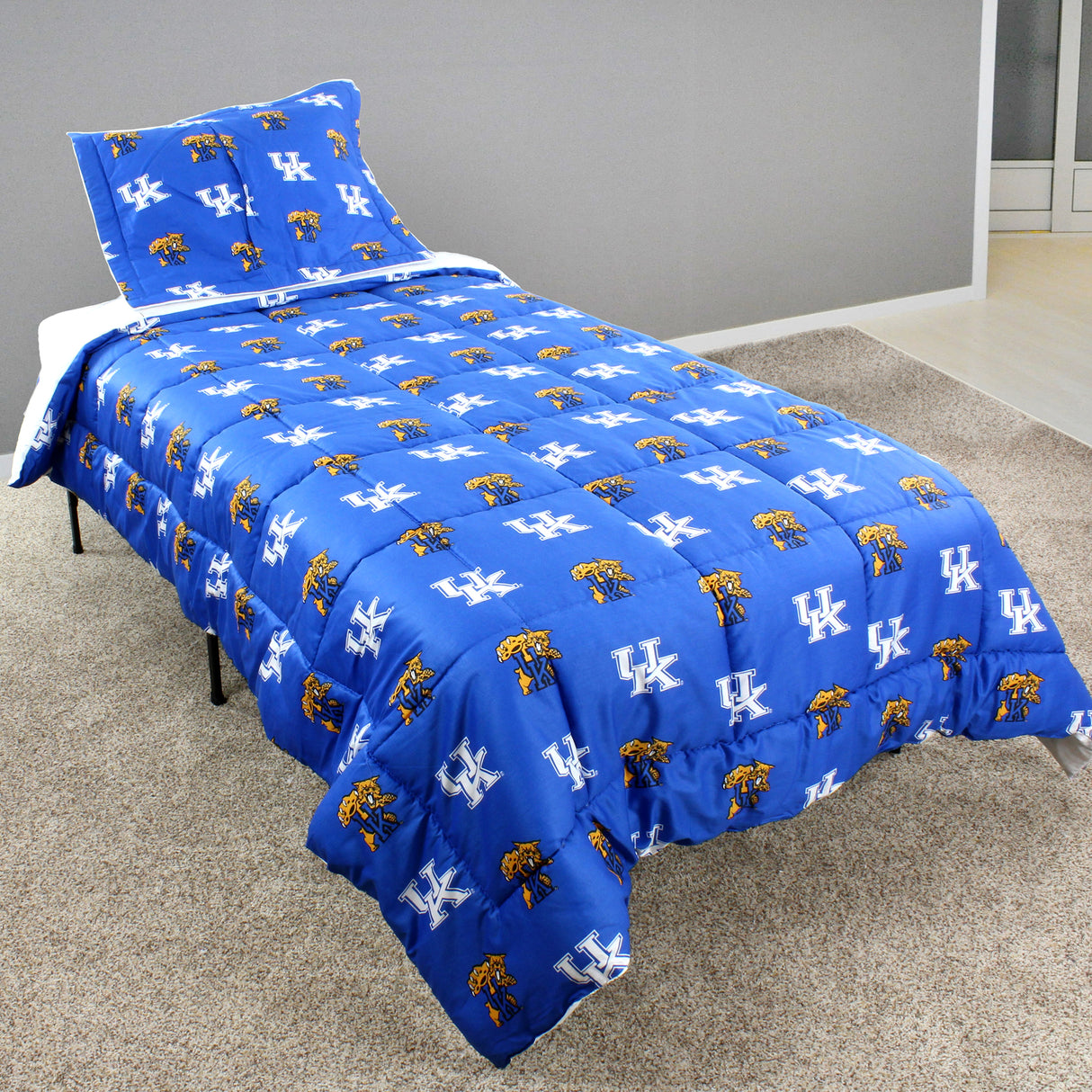 Kentucky Wildcats Reversible Cotton Comforter Set