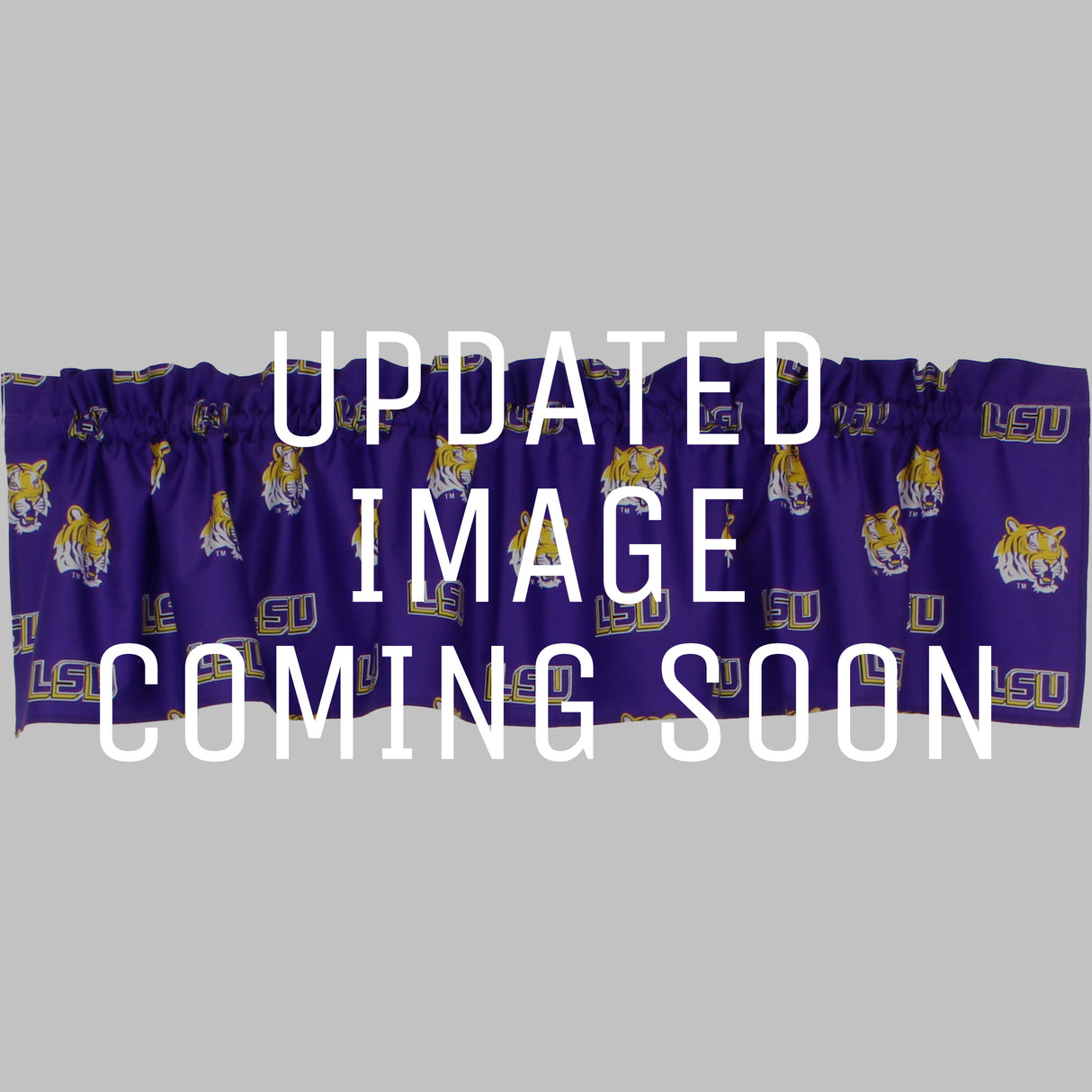 LSU Tigers Curtain Valance