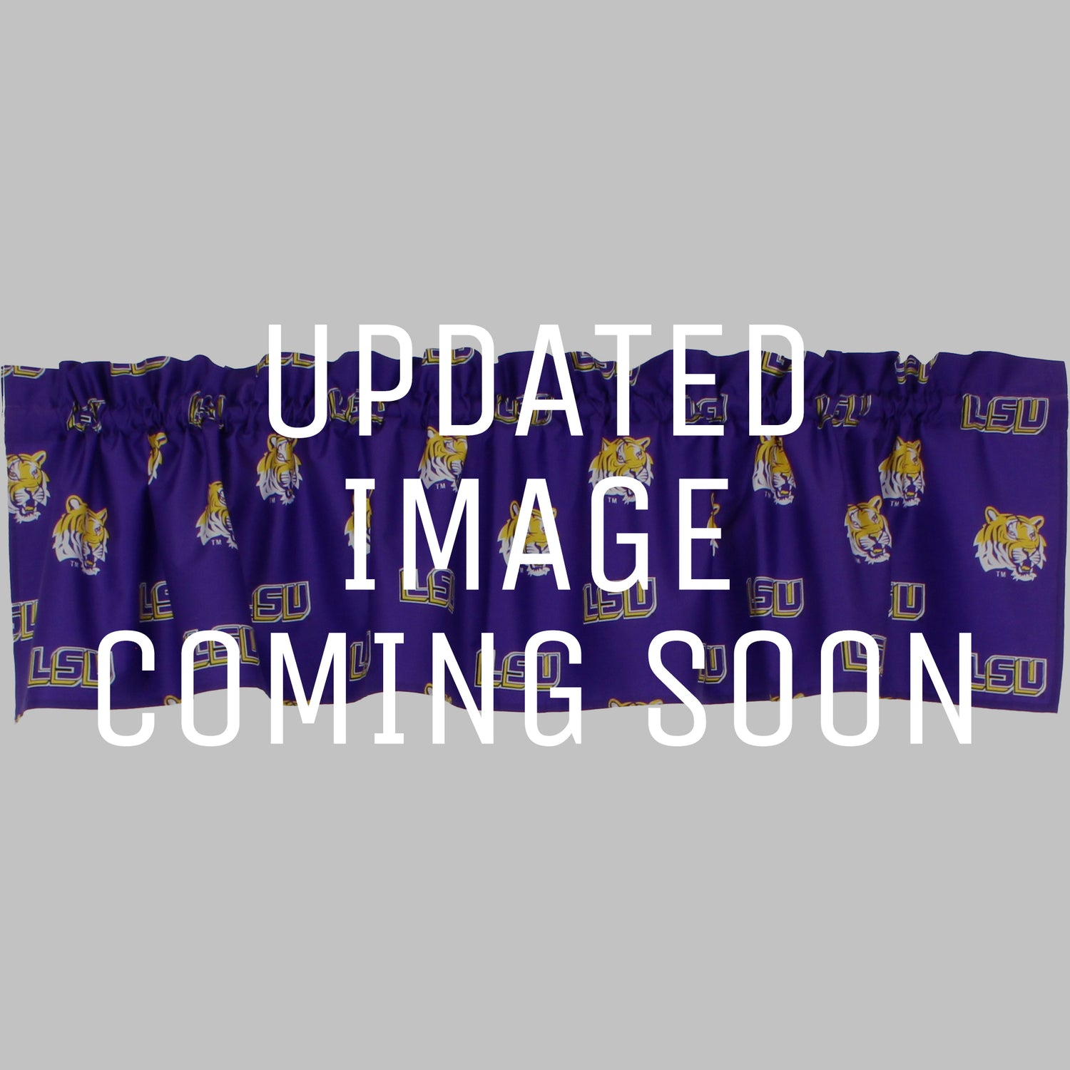 LSU Tigers Curtain Valance