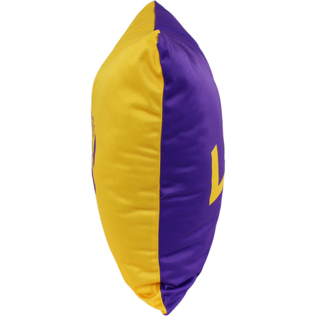 LSU Tigers 2 Sided Decorative Pillow, 16" x 16", Made in the USA