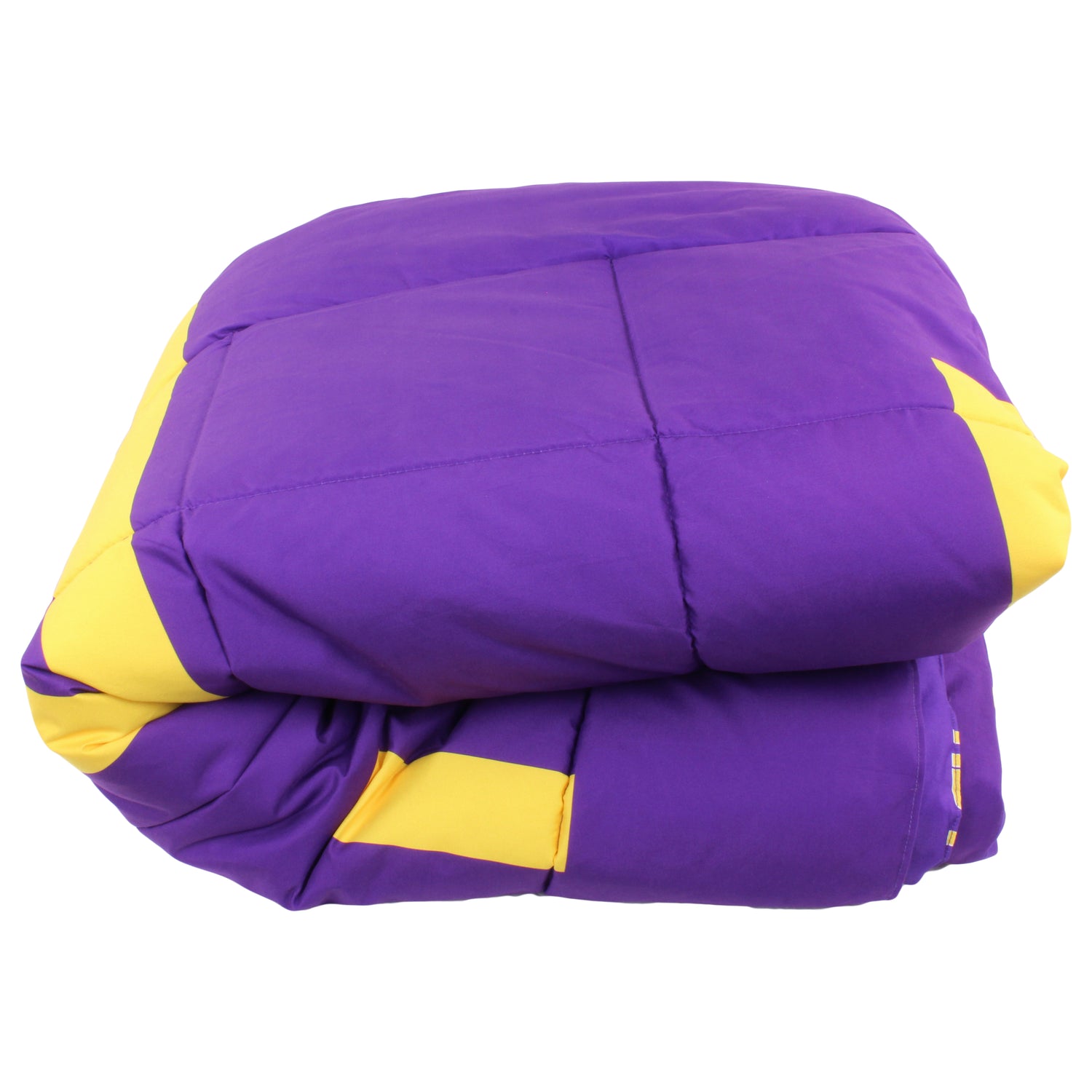 LSU Tigers Reversible Big Logo Soft and Colorful Comforter