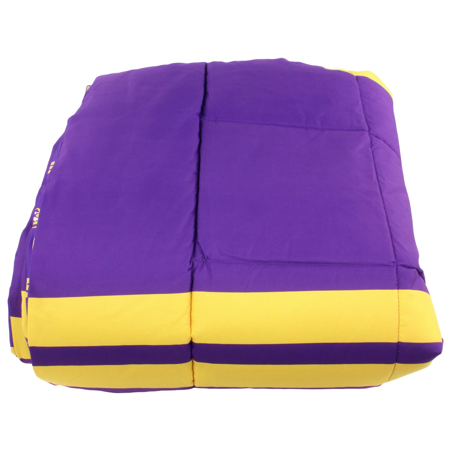 LSU Tigers Reversible Big Logo Soft and Colorful Comforter