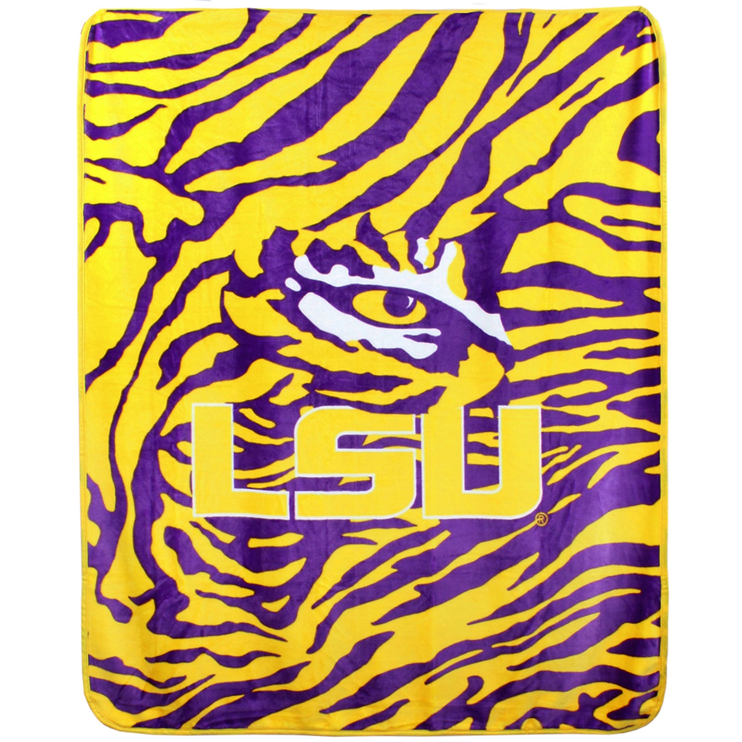 LSU Tigers Throw Blanket, 50" x 60"