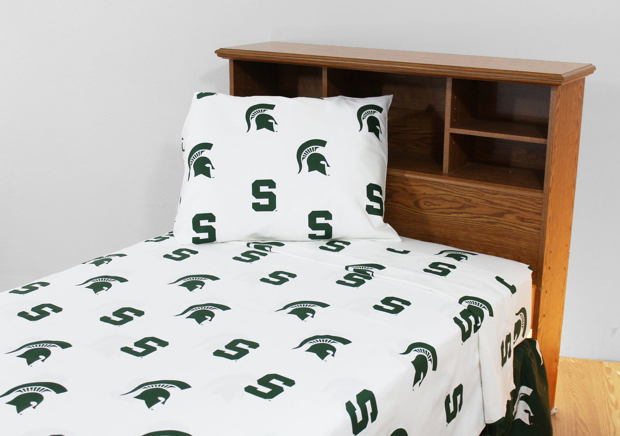 Michigan State Spartans Sheet Set
