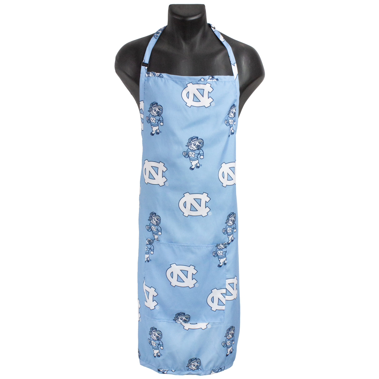 North Carolina Tar Heels Grilling Tailgating Apron with 9" Pocket, Adjustable