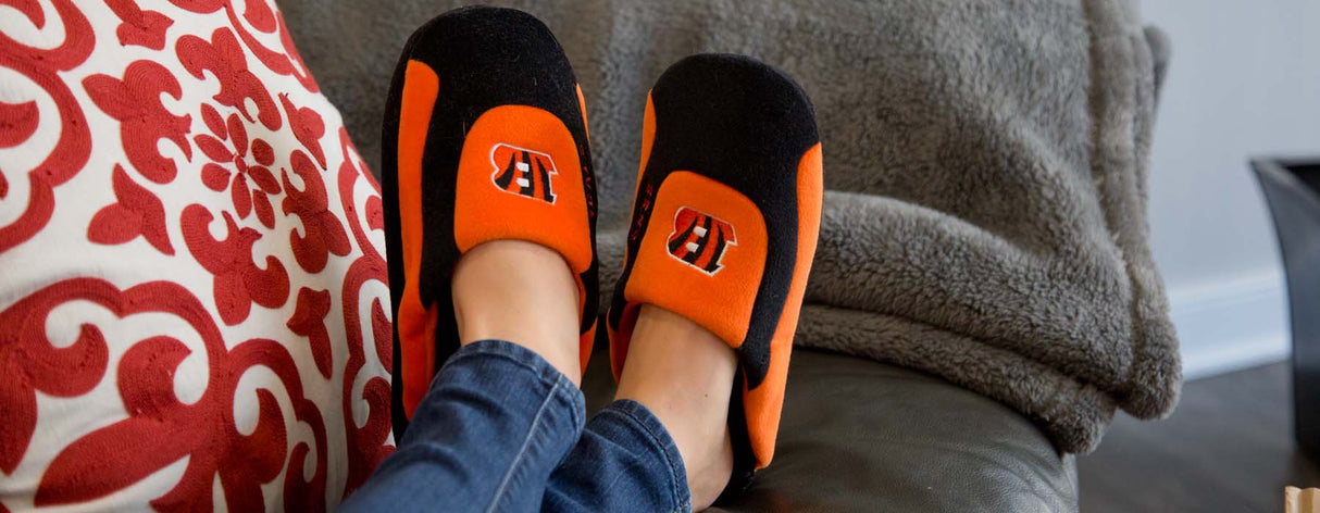 Cincinnati Bengals Low Pro ComfyFeet Indoor House Slippers