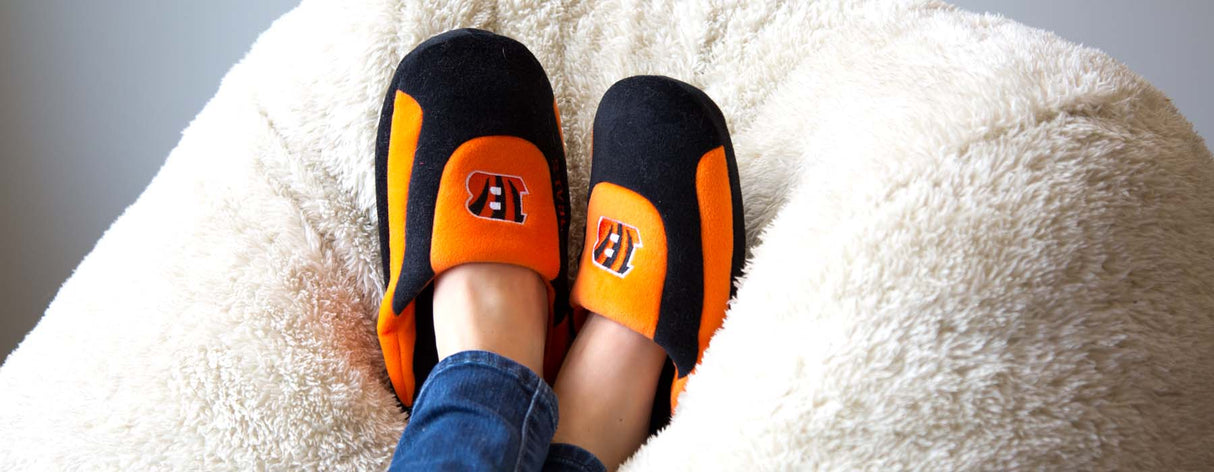 Cincinnati Bengals Low Pro ComfyFeet Indoor House Slippers