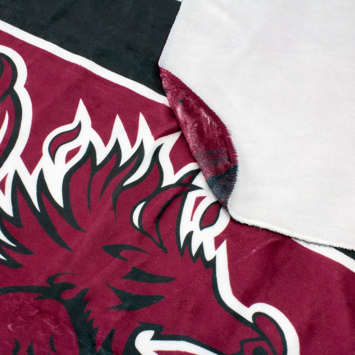 South Carolina Gamecocks Sublimated Soft Throw Blanket