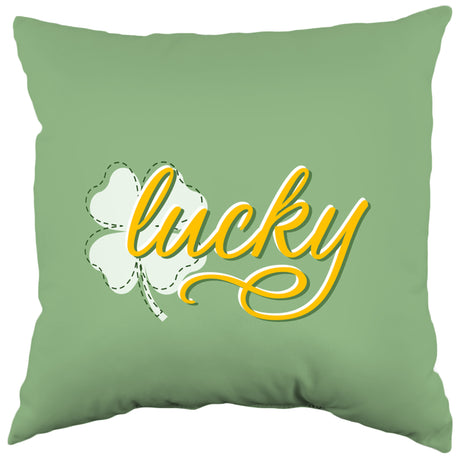 Lucky Decorative Pillow, 2 Sizes, Made in the USA