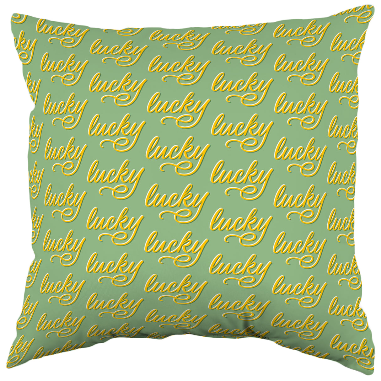 Lucky Decorative Pillow, 2 Sizes, Made in the USA