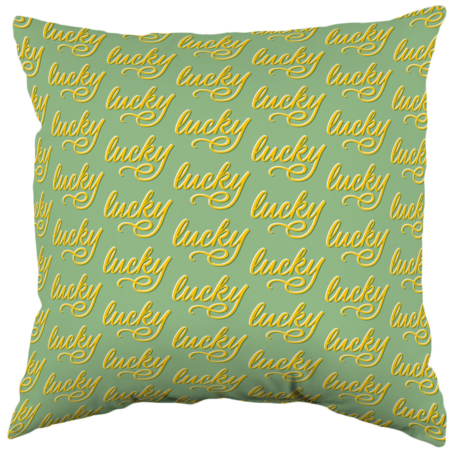 Lucky Decorative Pillow, 2 Sizes, Made in the USA