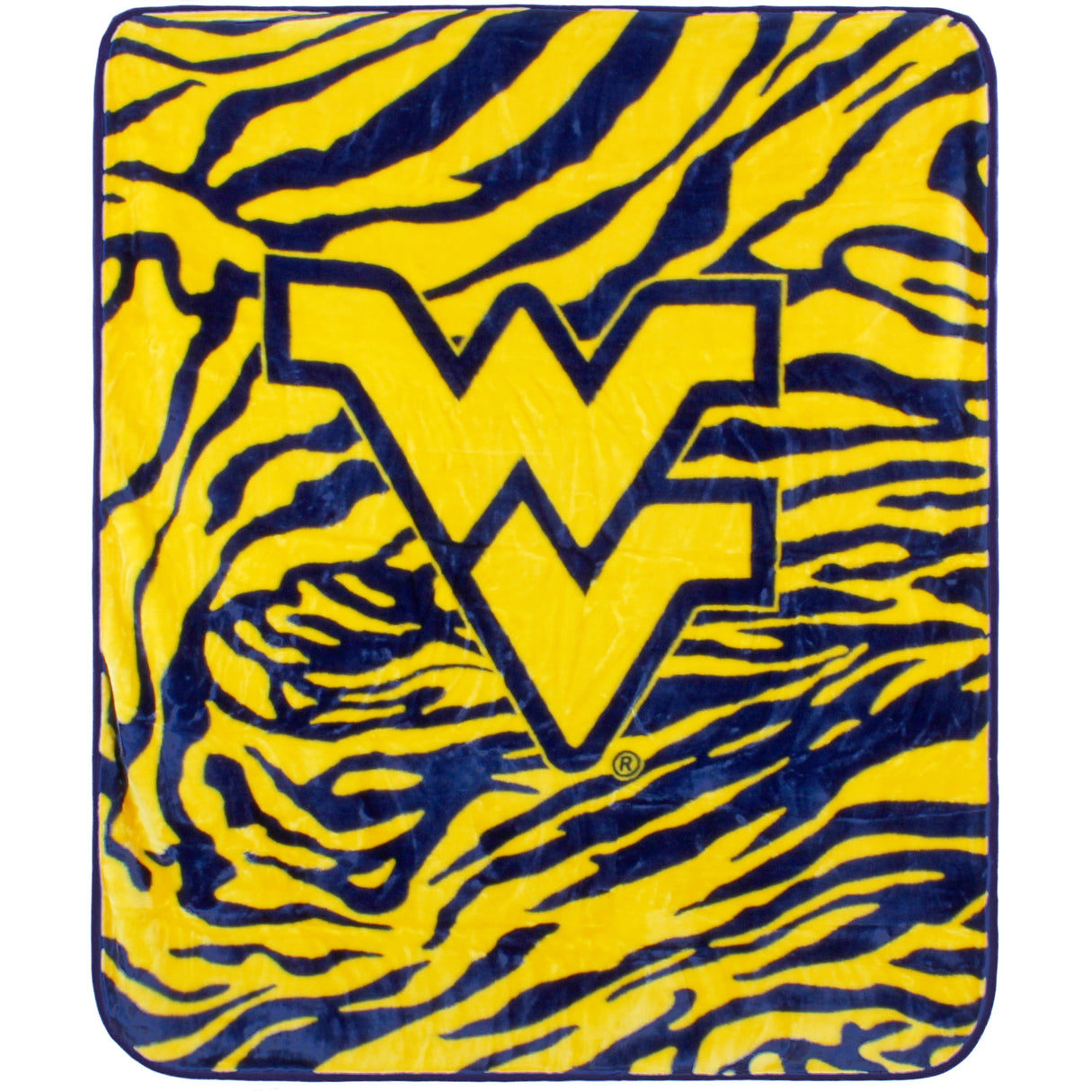 West Virginia Mountaineers Soft and Warm Throw Blanket, 50" x 60"