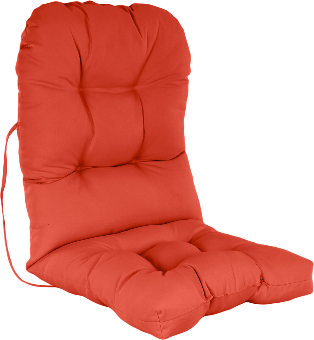 Orange Adirondack Indoor Outdoor Chair Cushion