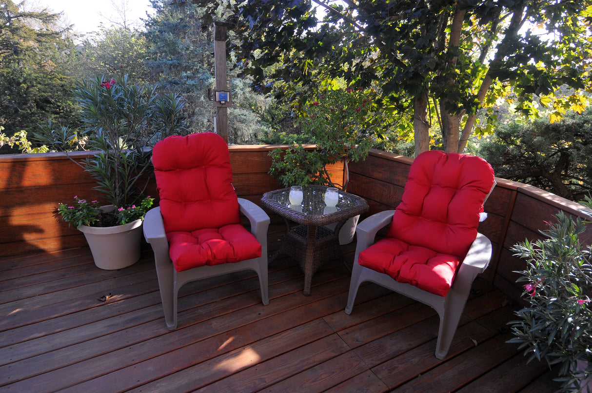 Red Adirondack Cushion