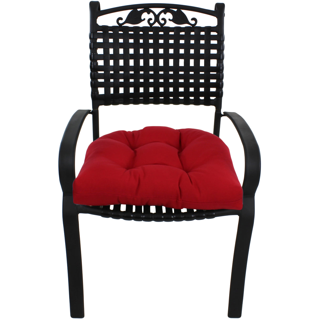 Red Indoor / Outdoor Seat Cushion Patio D Cushion
