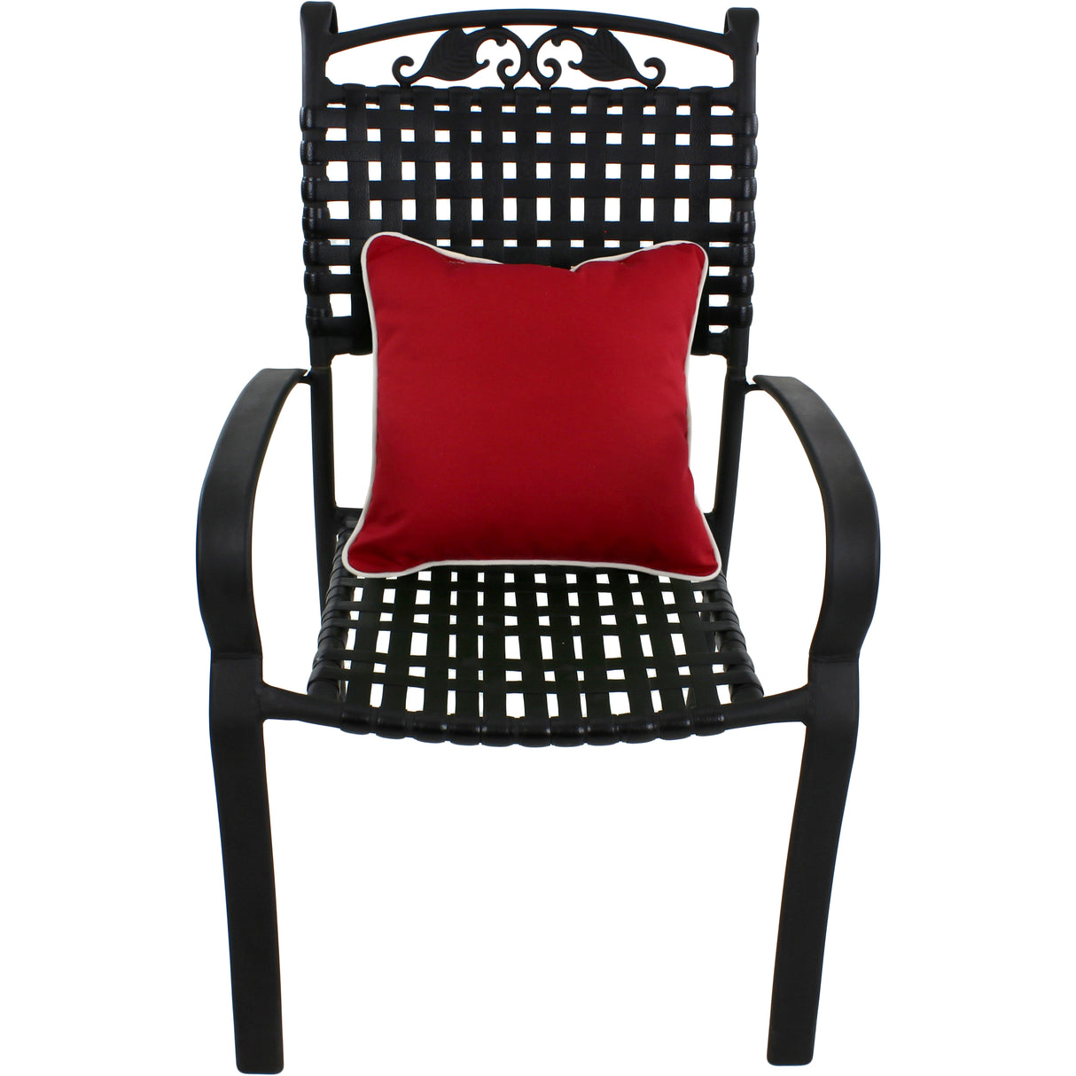 Red Outdoor Decorative Pillow