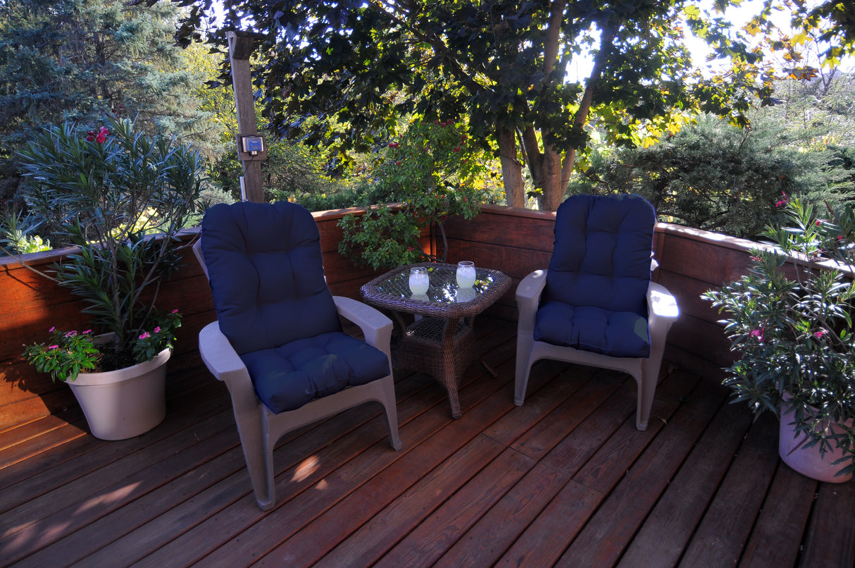 Navy Adirondack Cushion