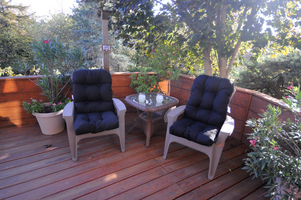 Black Adirondack Cushion