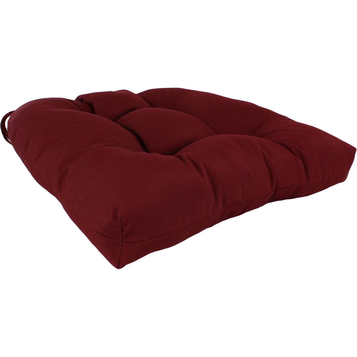 Burgundy Indoor / Outdoor Seat Cushion Patio D Cushion