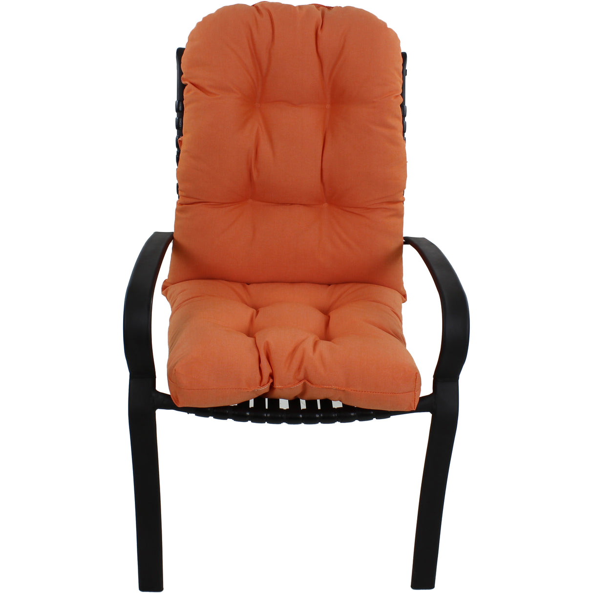 Tuscan Orange Canvas Adirondack Cushion