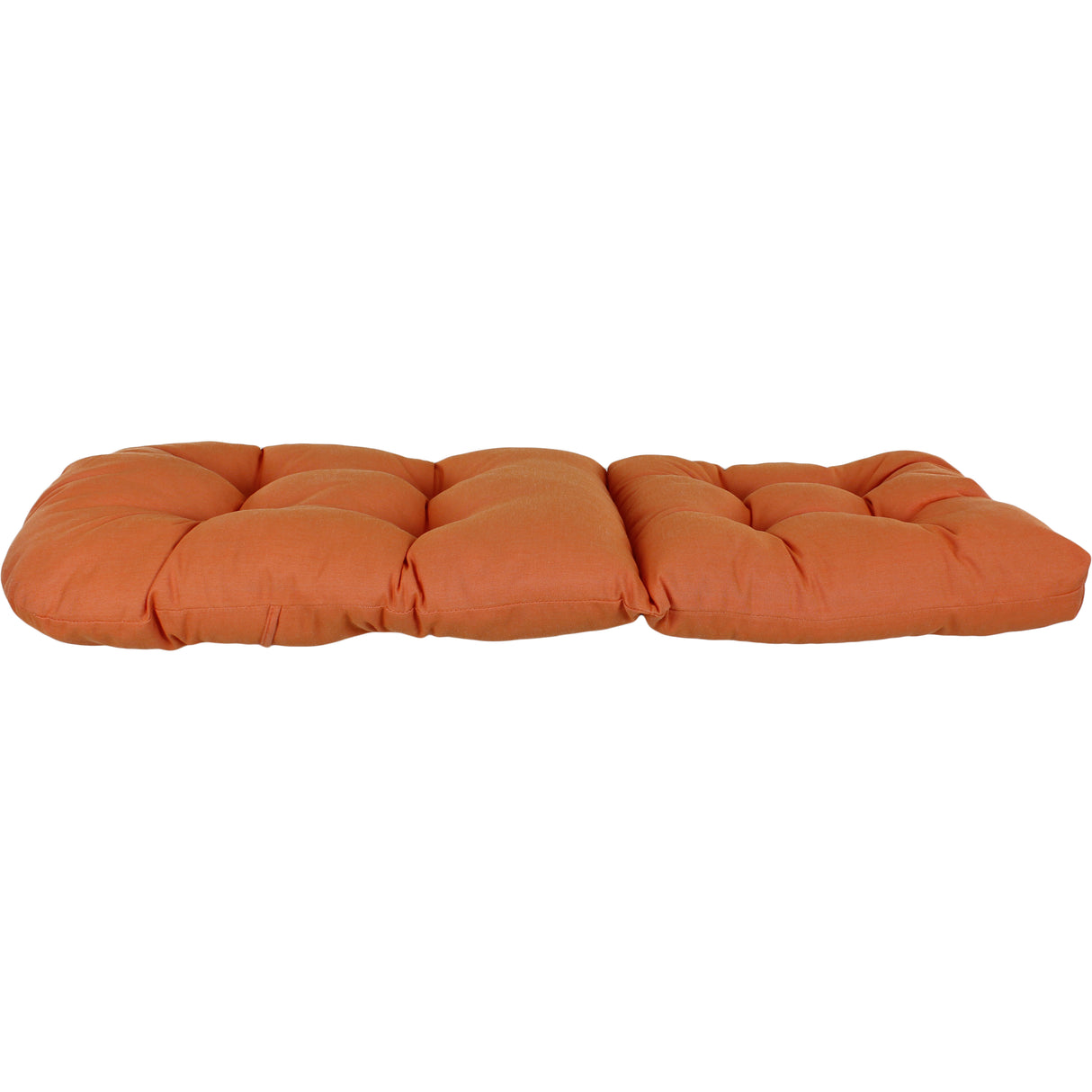 Tuscan Orange Canvas Adirondack Cushion